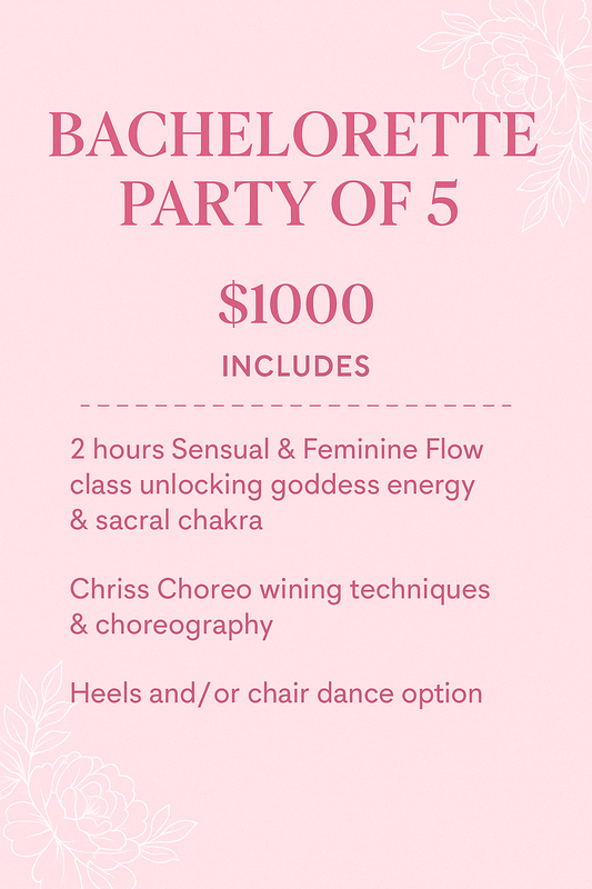 Bachelorette Party Package for 5