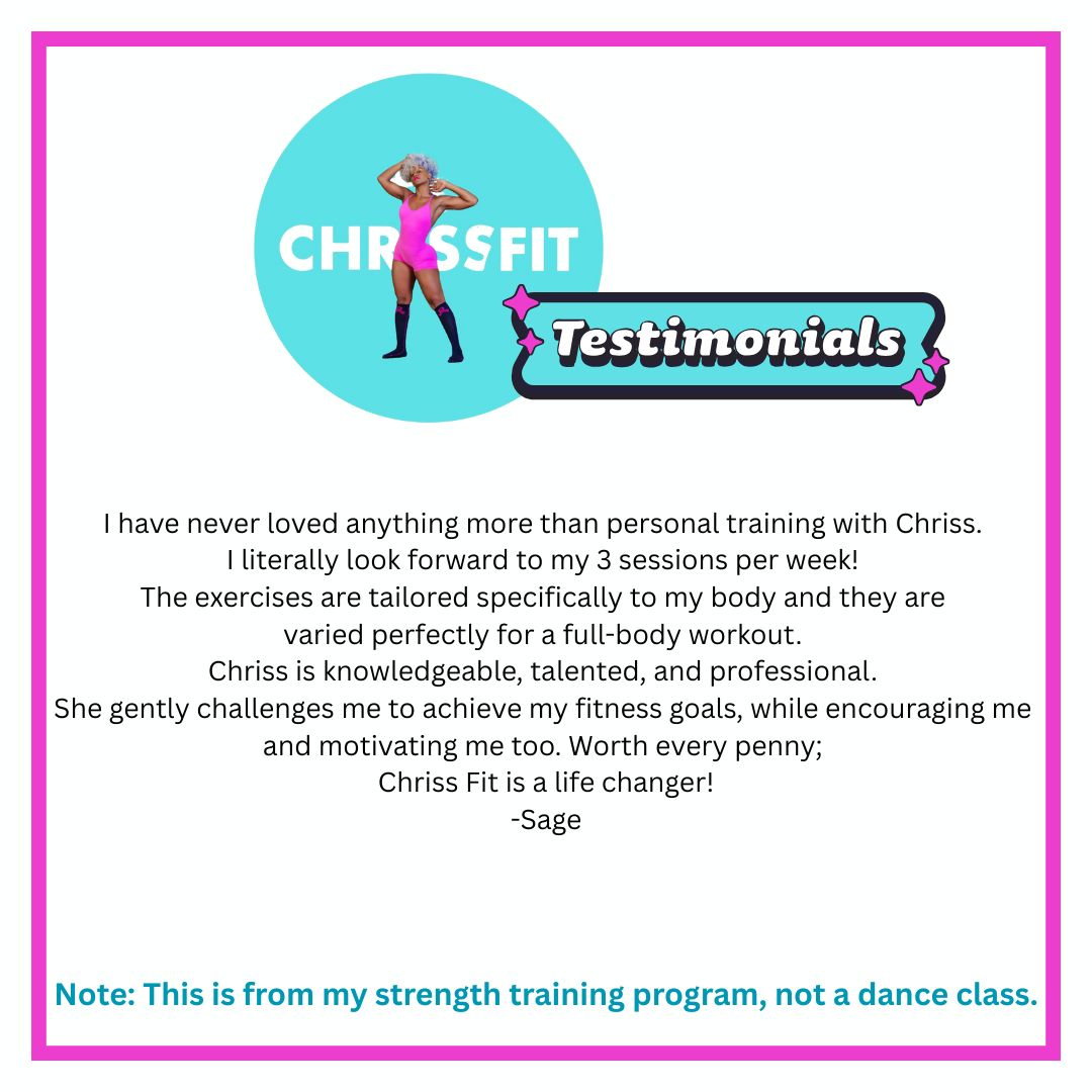 PERSONAL TRAINING BY CHRISS CHOREO