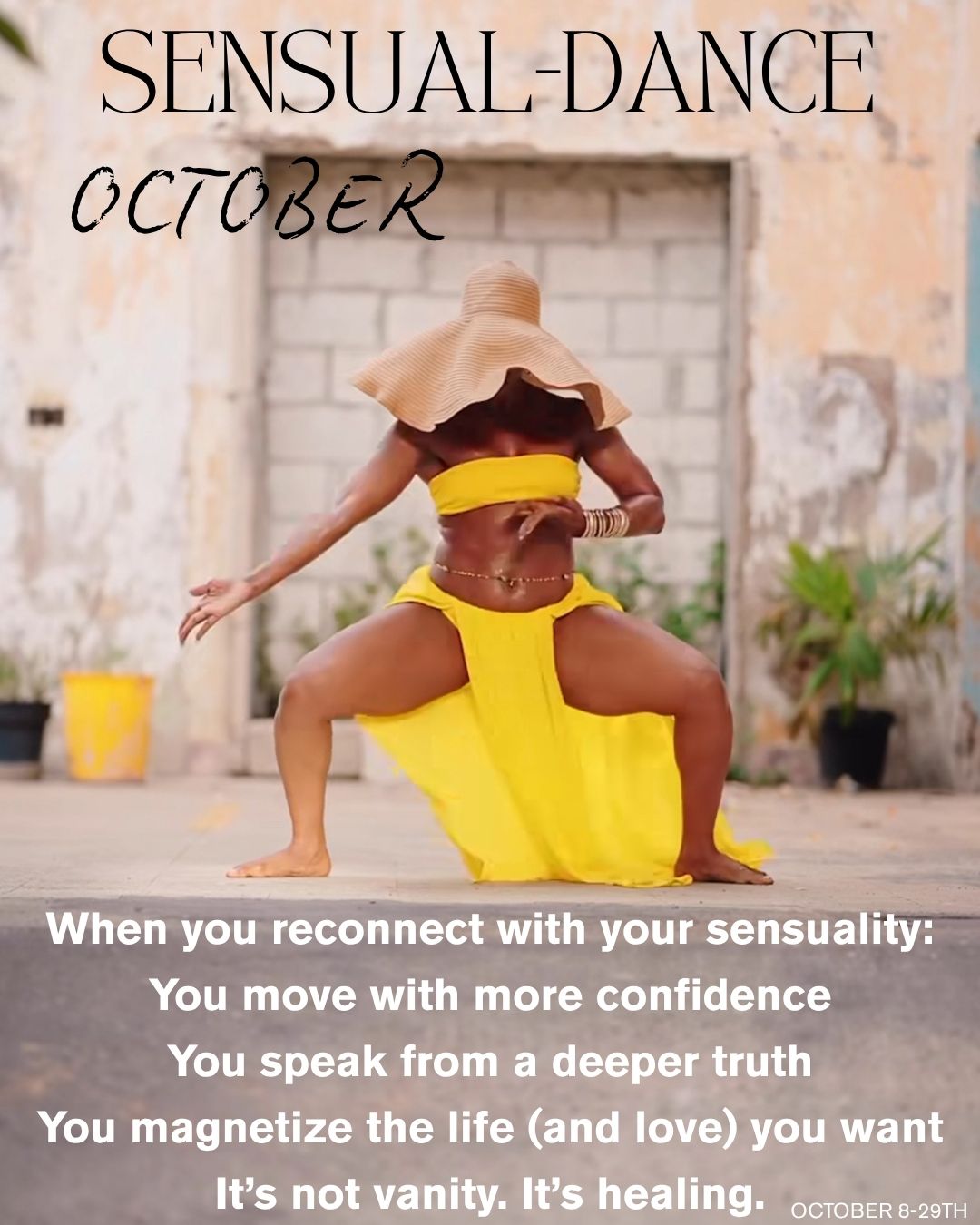 SENSUAL DANCE OCTOBER | ONLINE SESSIONS