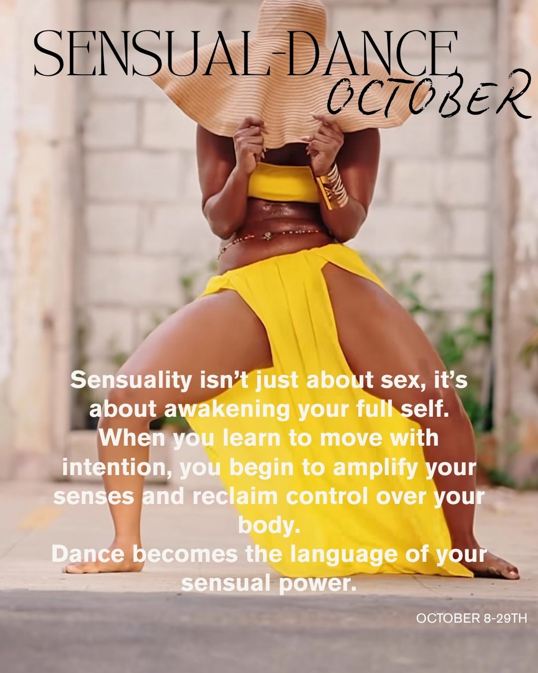SENSUAL DANCE OCTOBER | ONLINE SESSIONS