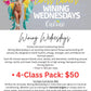 WINING WEDNESDAYS | 4-CLASS PACK | STARTS JANUARY 28TH 6PM JAMAICA TIME (GMT-5)